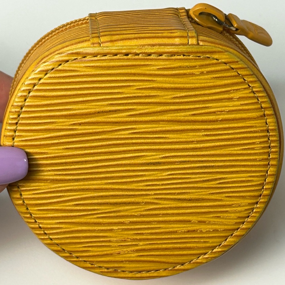 LOUIS VUITTON Epi Ecrin Bijoux Leather Jewelry Travel Case ππ - Picture 16 of 17